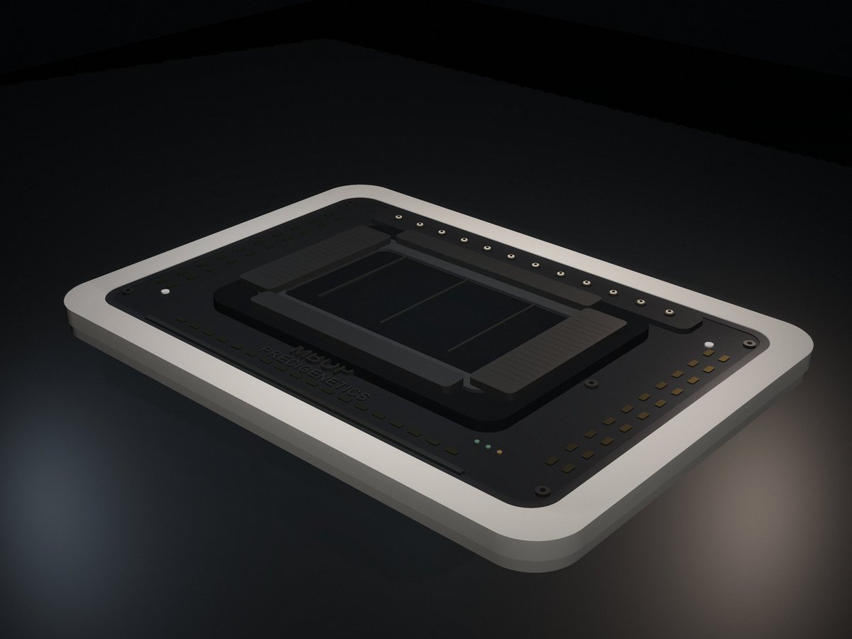 The company’s public MBOP chip and cartridge design rendering, July 2026.